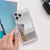 Mirror TPU Phone Case, For iPhone 13, For iPhone 13 Pro, For iPhone 13 Pro Max, For iPhone 12, For iPhone 12 Pro, For iPhone 12 Pro Max, For iPhone 11, For iPhone 11 Pro, For iPhone 11 Pro Max